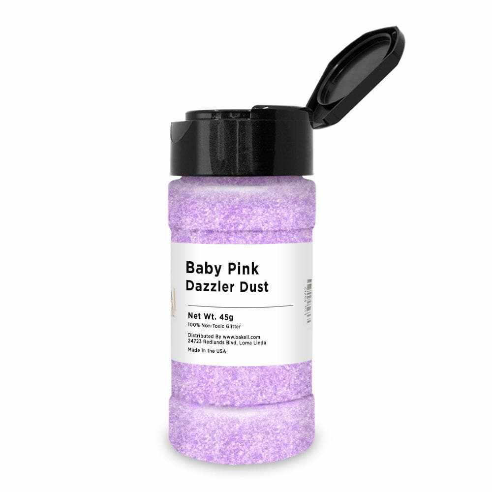Baby Pink Craft Glitter - Dazzler Dust® for DIY Decorations, Scrapbooking & Party Supplies | Perfect for Home Decor, Wedding Invitations & Kids Art Projects