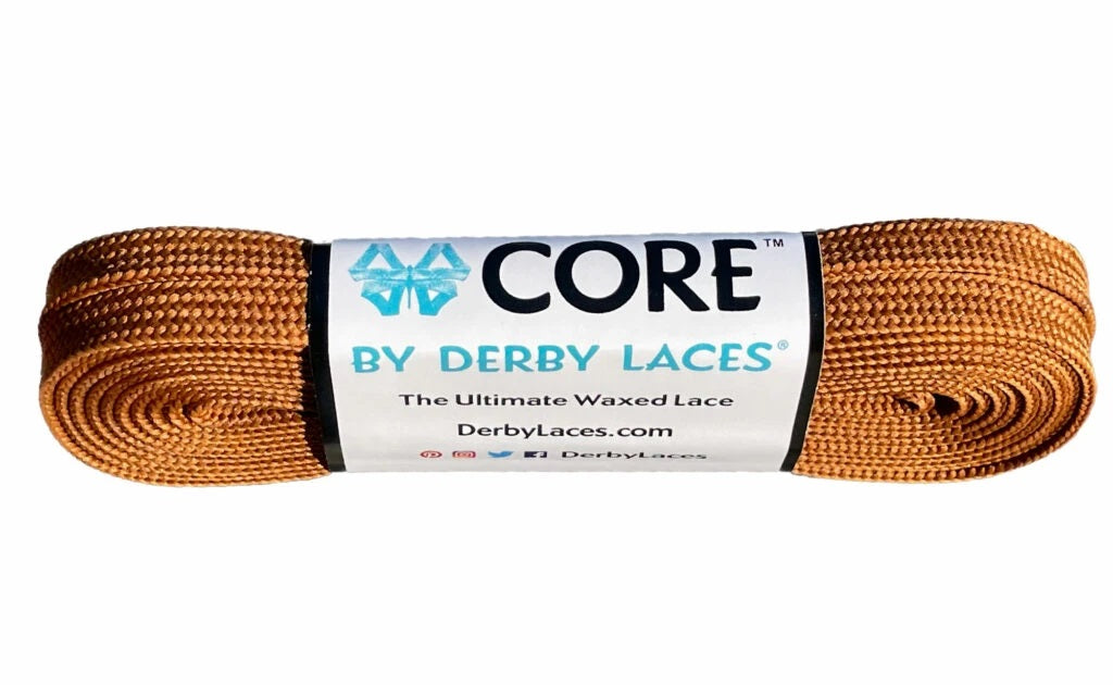 Derby Laces for Roller Skates - 108 Inch Core Skate Laces | Perfect for Roller Derby, Artistic Skating & Rink Sports