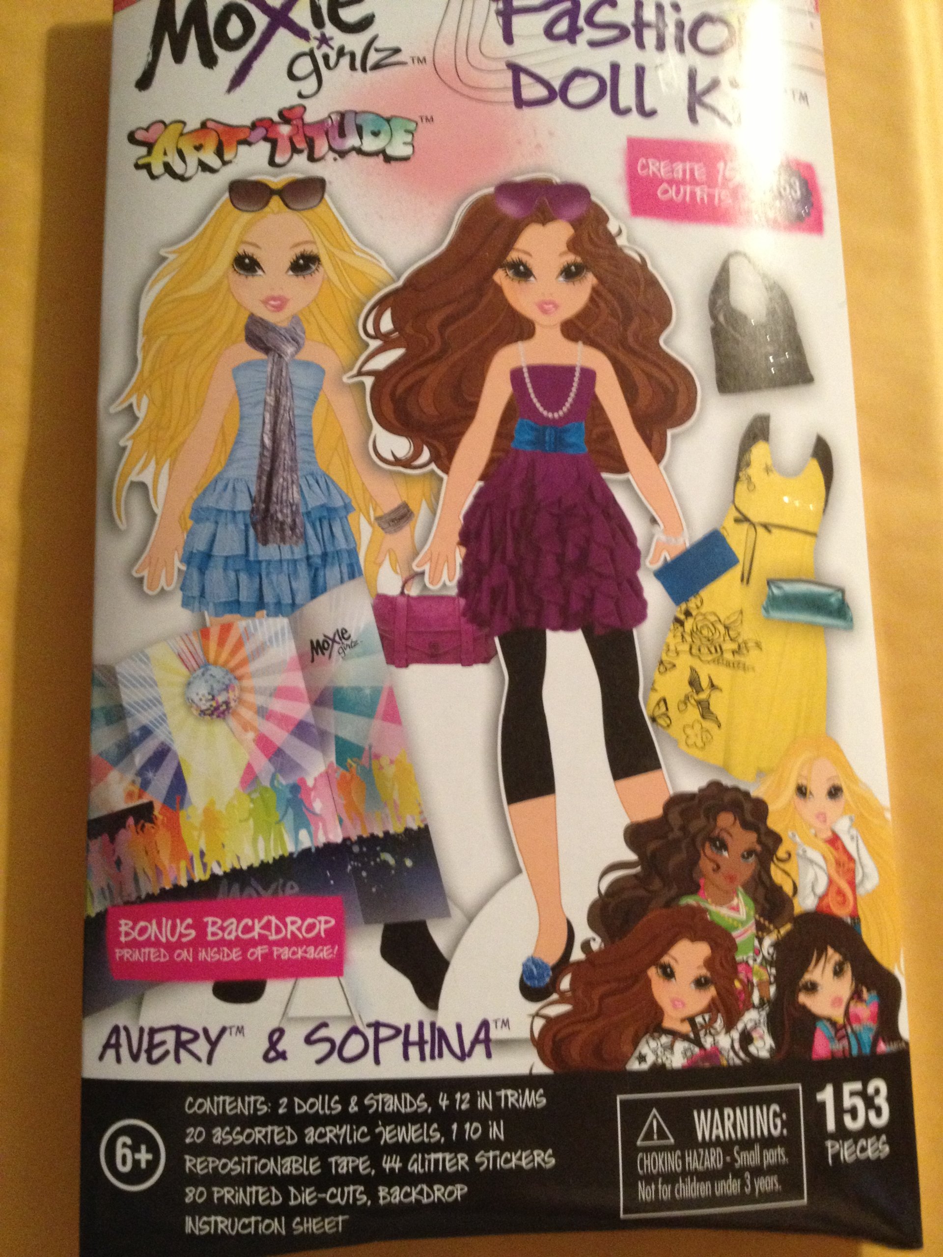 Moxie Girlz Avery & Sophina Fashion Doll Set - Stylish Dress Up & Play Kit for Kids - Perfect for Birthday Gifts, Pretend Play & Collectibles