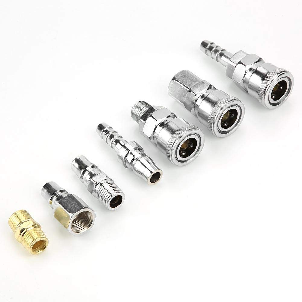 1/4 BSP Air Fitting - Japanese Quick Coupling Connector - 18 Internal & External Thread Air Hose Adapter for Compressor - Perfect for Pneumatic Tools, Air Compressors & Industrial Applications