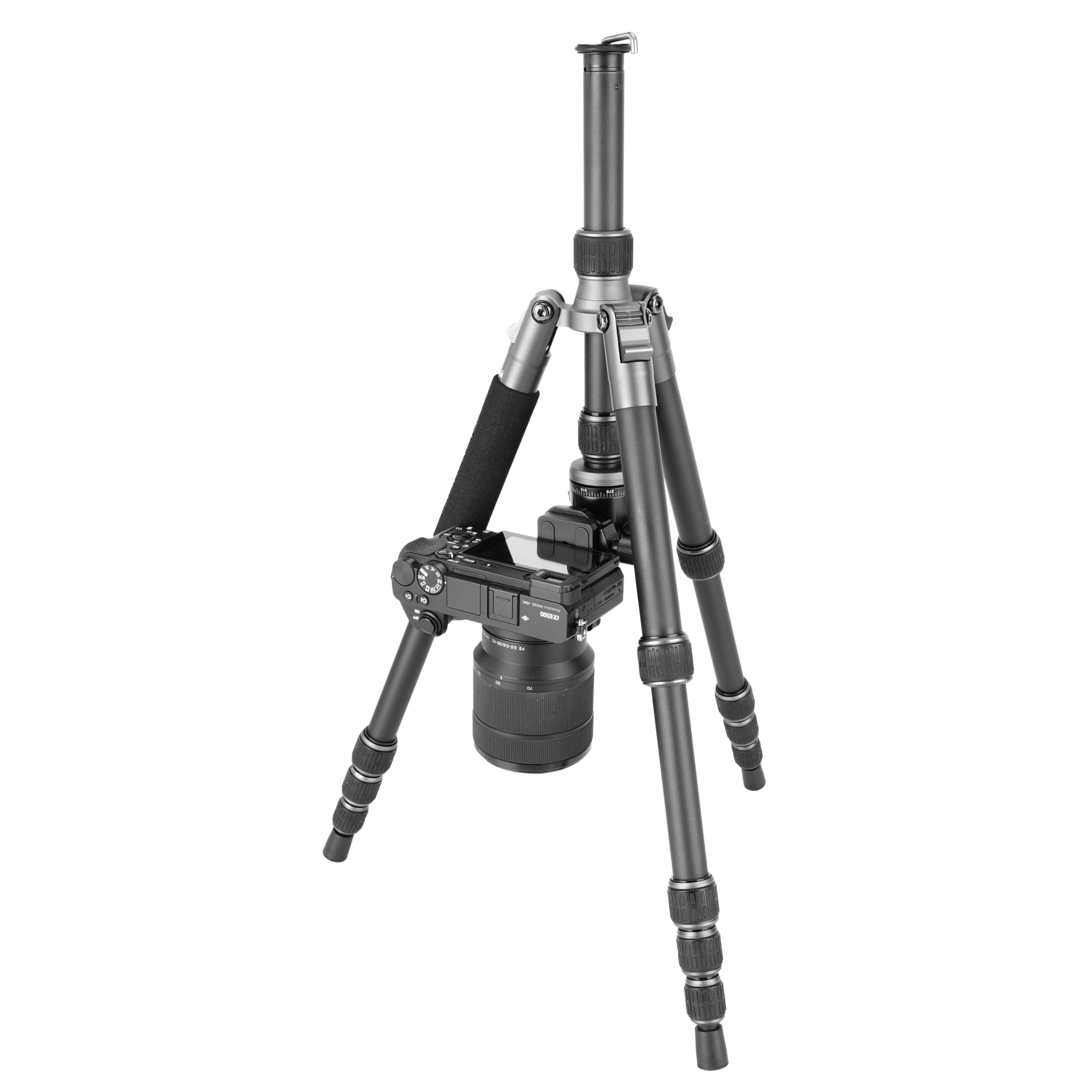 VEO 3 GO 235AP Aluminum Camera Tripod with Pan Head - Professional Photography & Videography Tripod for DSLR Cameras, Binoculars, Telescopes - Perfect for Travel, Outdoor Shooting, and Studio Use