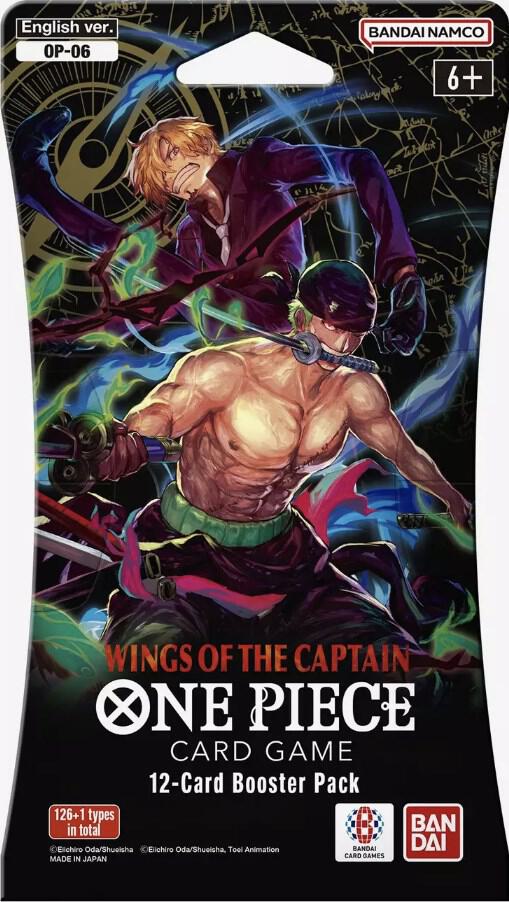 One Piece Emperors in the New World Sleeved Booster Pack OP-09 English Edition - Collectible Trading Cards for Anime Fans & Card Game Battles