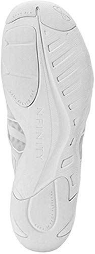 Nfinity Vengeance White Cheer Shoes for Youth Girls – High-Performance Breathable Cheerleading Sneakers for Dance & Sports Training – Lightweight Durable Competition Shoes Size 6 – Perfect for Cheer Competitions, Gym Practice & Team Performances