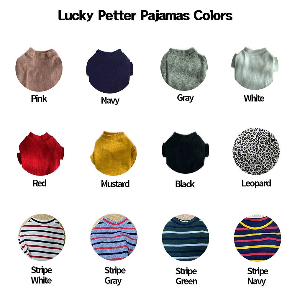 Soft Stretchable Dog Pajamas for Small Dogs - Cozy Onesie Jammies & Bodysuit (Small, Navy Blue) - Perfect for Indoor Lounging & Cold Weather Comfort
