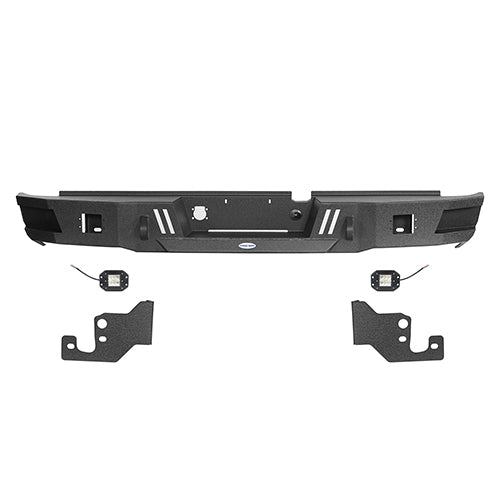 Hooke Road 2003-2005 Dodge Ram 2500 Front & Rear Bumper Set with Winch Plate (Gas Models Only) - Heavy Duty Off-Road Protection for Trucks & Towing