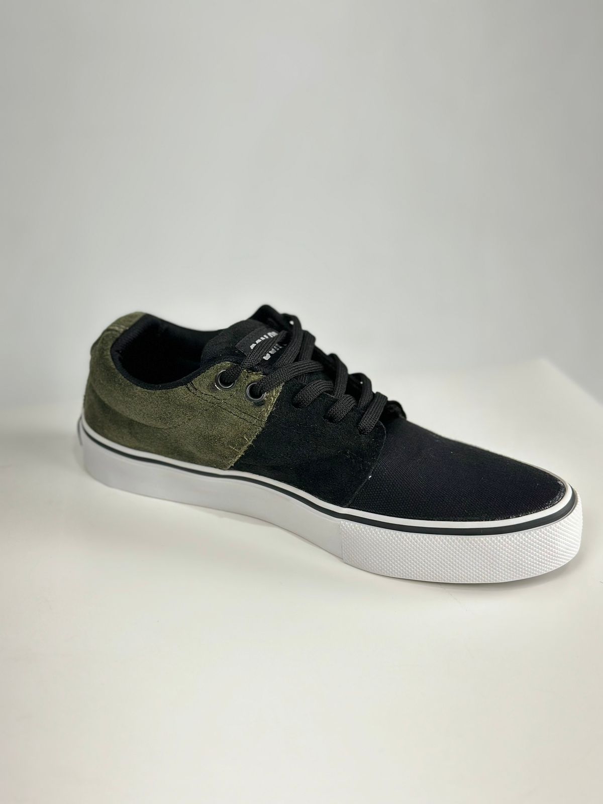 Ocn H Low Air Unisex Sneakers - Black/Green Military Style - Comfortable Casual Shoes for Men & Women | Perfect for Running, Walking & Everyday Wear