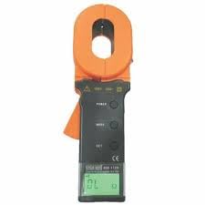 KUSAM MECO KM-1720 Clamp-On Earth Resistance Tester - Digital Ground Resistance Meter for Electrical Safety Testing | Perfect for Industrial, Commercial & Home Electrical Maintenance