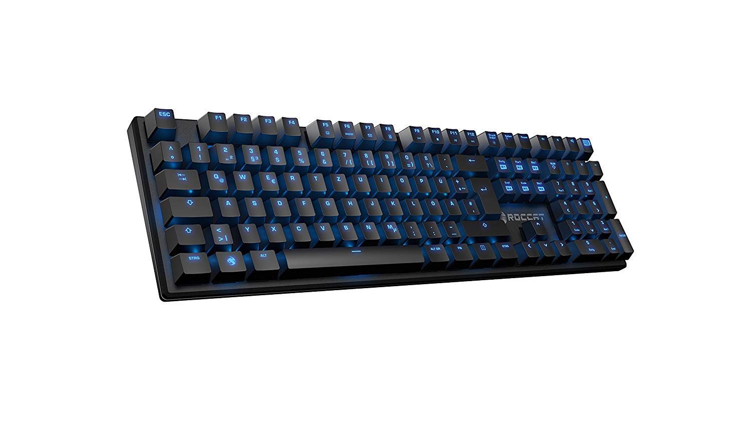 ROCCAT SUORA Frameless Mechanical Gaming Keyboard - RGB Backlit, Cherry MX Switches (ROC-12-201) - Perfect for Esports, Streaming & Office Work