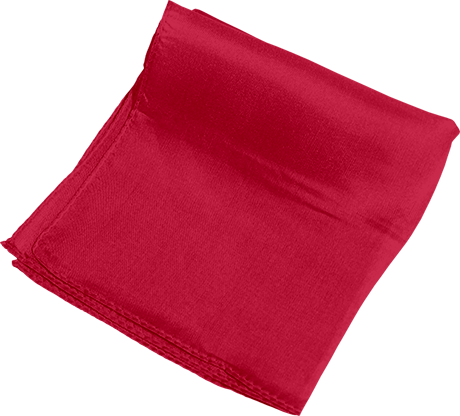 Luxury 6 Inch Red Silk Scarf - Elegant Fashion Accessory for Women, Perfect for Parties, Weddings & Everyday Wear