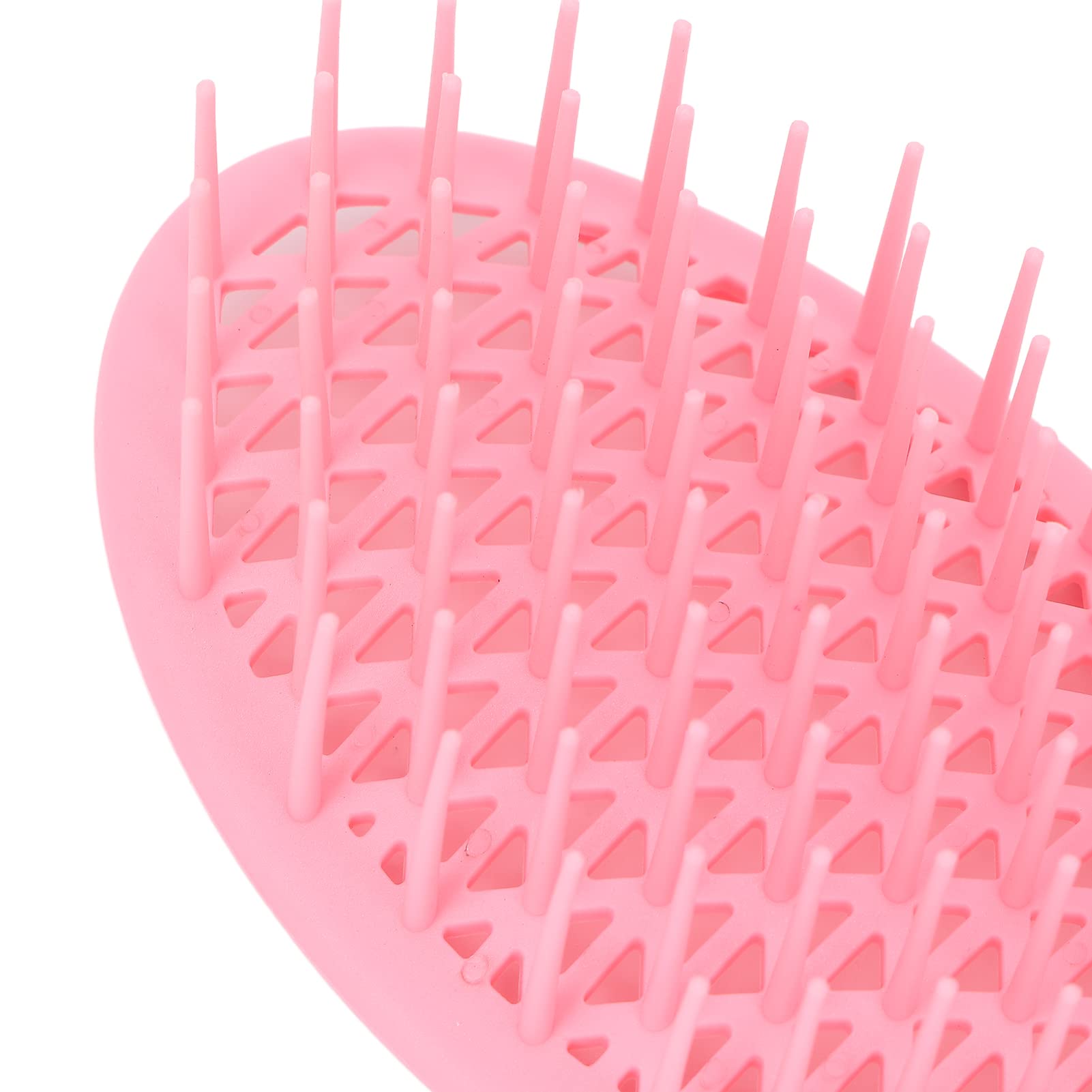 Detangling Hair Brush Set - 4pcs Ergonomic Scalp Massage Comb & Tail Comb for Smooth Hair, Portable for Travel & Home Use, Salon Quality (Pink, Boxed) - Perfect for Styling, Detangling & Scalp Care at Home, Salon or On-the-Go