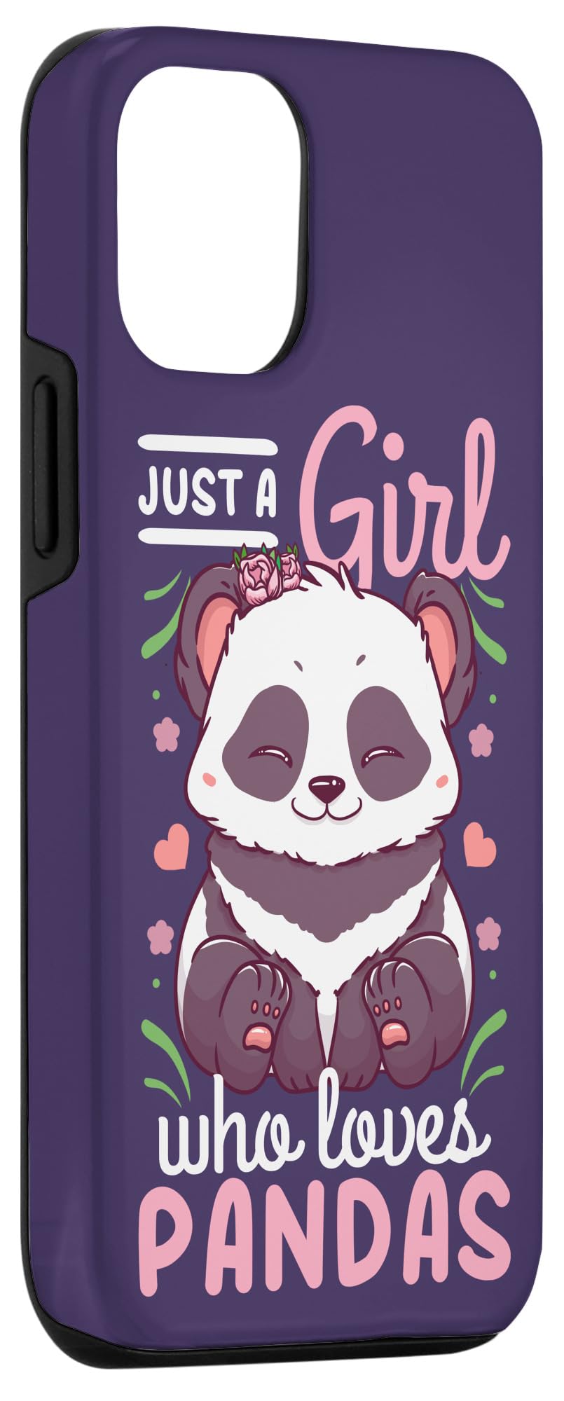 iPhone 12/12 Pro Panda Bear Phone Case - Cute Animal Lover Gift for Women & Girls - Perfect for Panda Enthusiasts & Nature Lovers