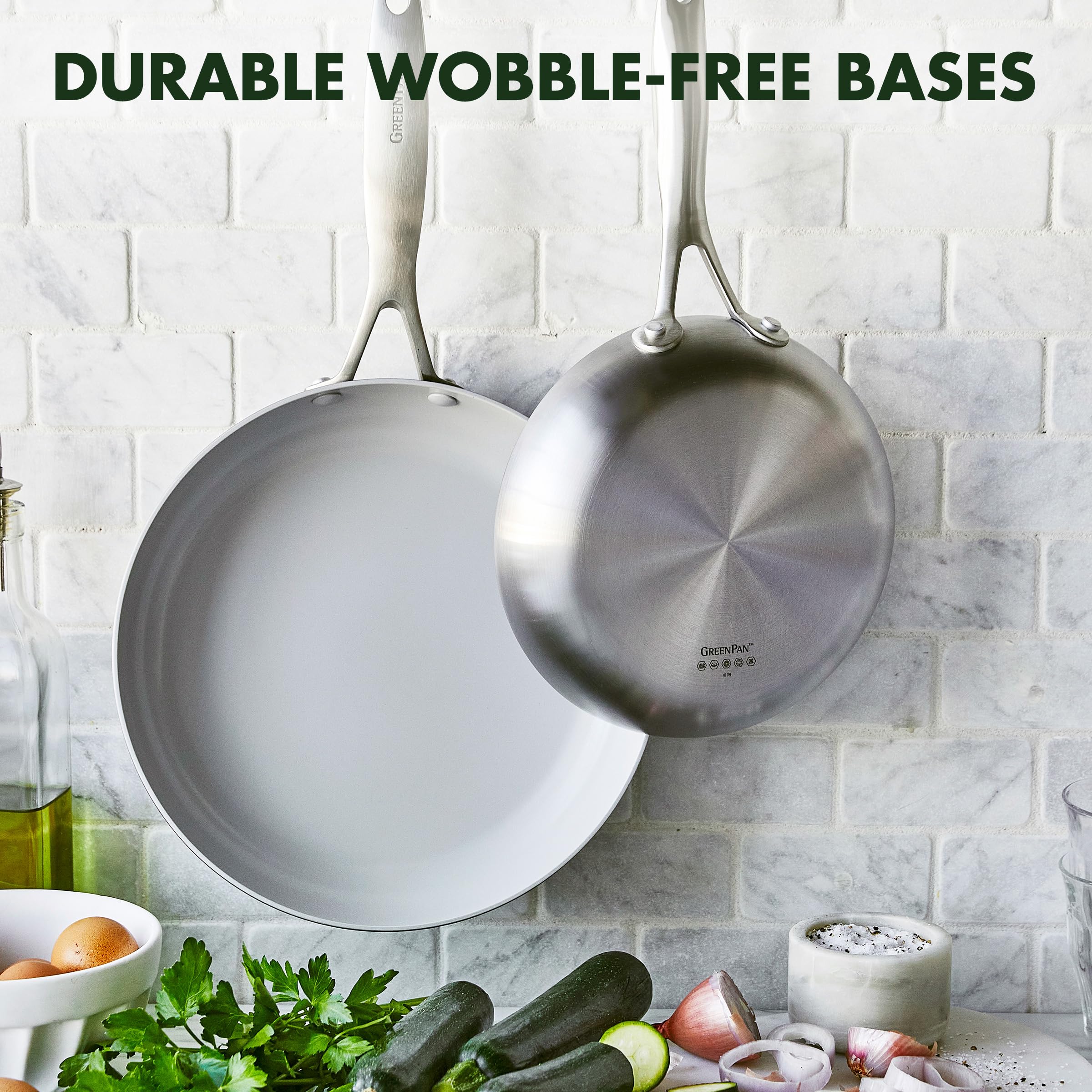 GreenPan Venice Pro Tri-Ply Stainless Steel Healthy Ceramic Nonstick 8