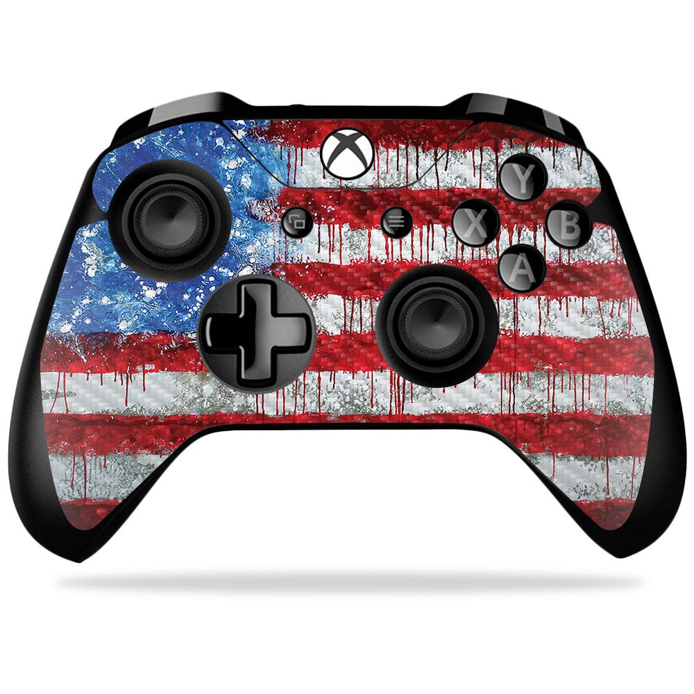 Premium Carbon Fiber Skin for Microsoft Xbox One X Controller - Scratch-Resistant & Durable Textured Finish | Easy to Apply & Remove | Made in USA | Perfect for Gaming, Collectors & Customization Enthusiasts