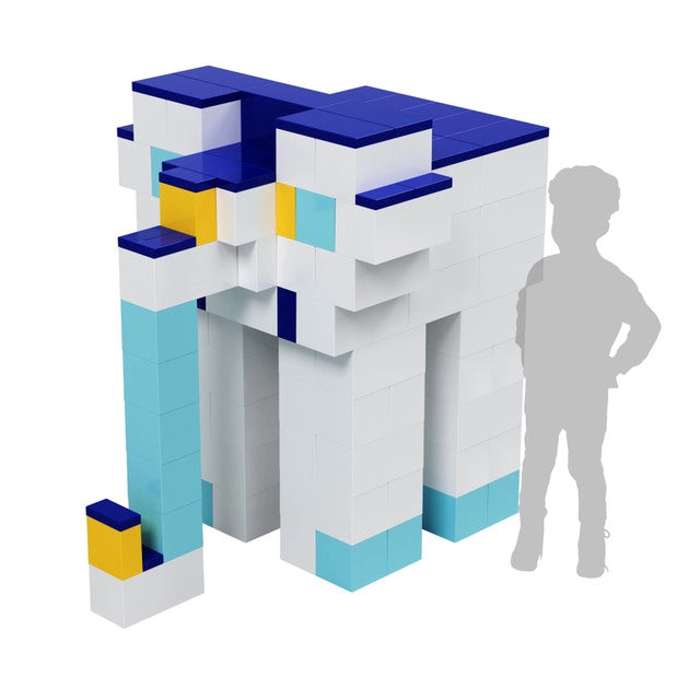 EverBlock Medium Starter Kit - Modular Building Blocks for Kids & Adults - STEM Learning Toys for Creative Play at Home, School, or Office