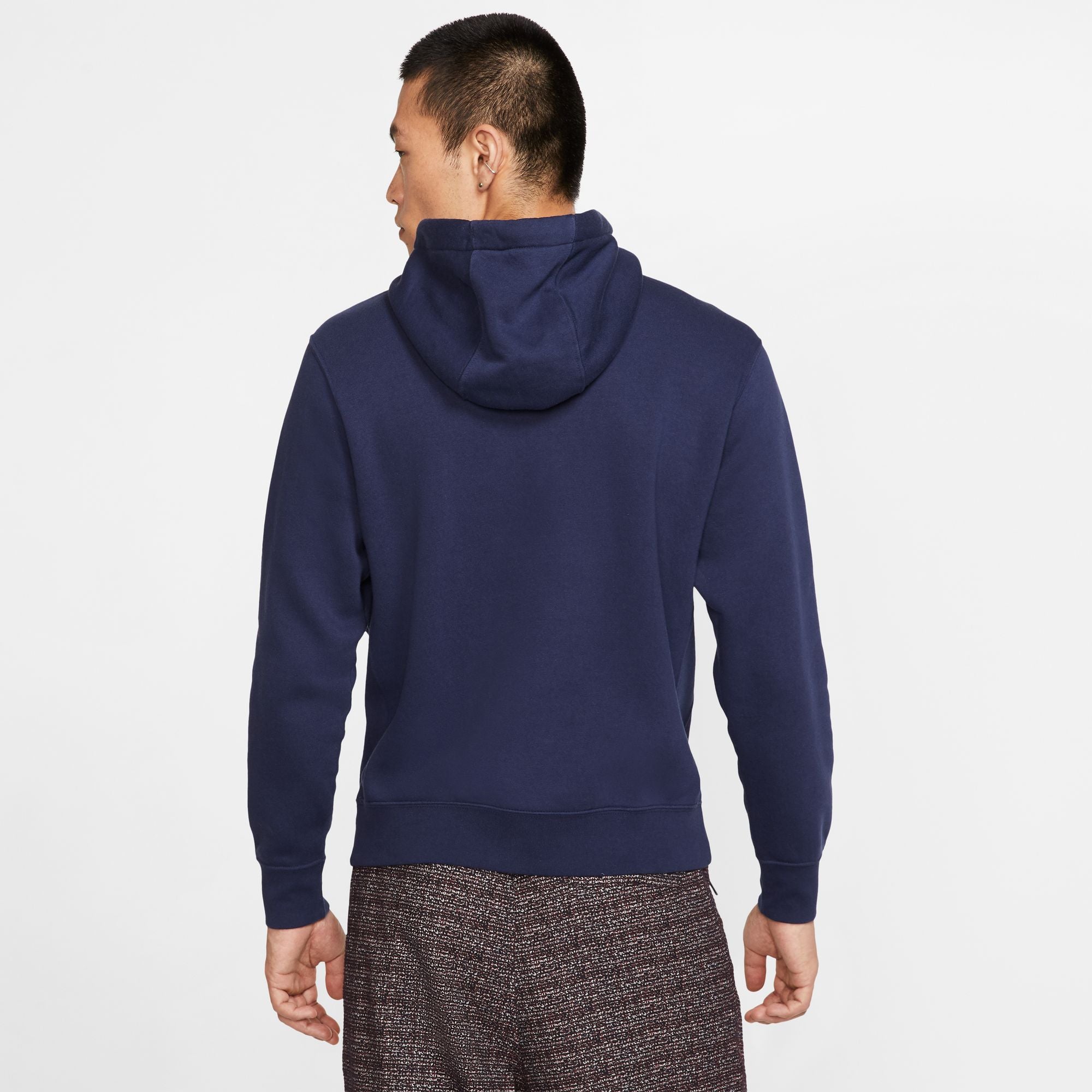 Men's Nike Graphic Pullover Hoodie - Comfortable Cotton Sweatshirt for Casual Wear, Gym & Outdoor Activities | Trendy Streetwear Style for Men