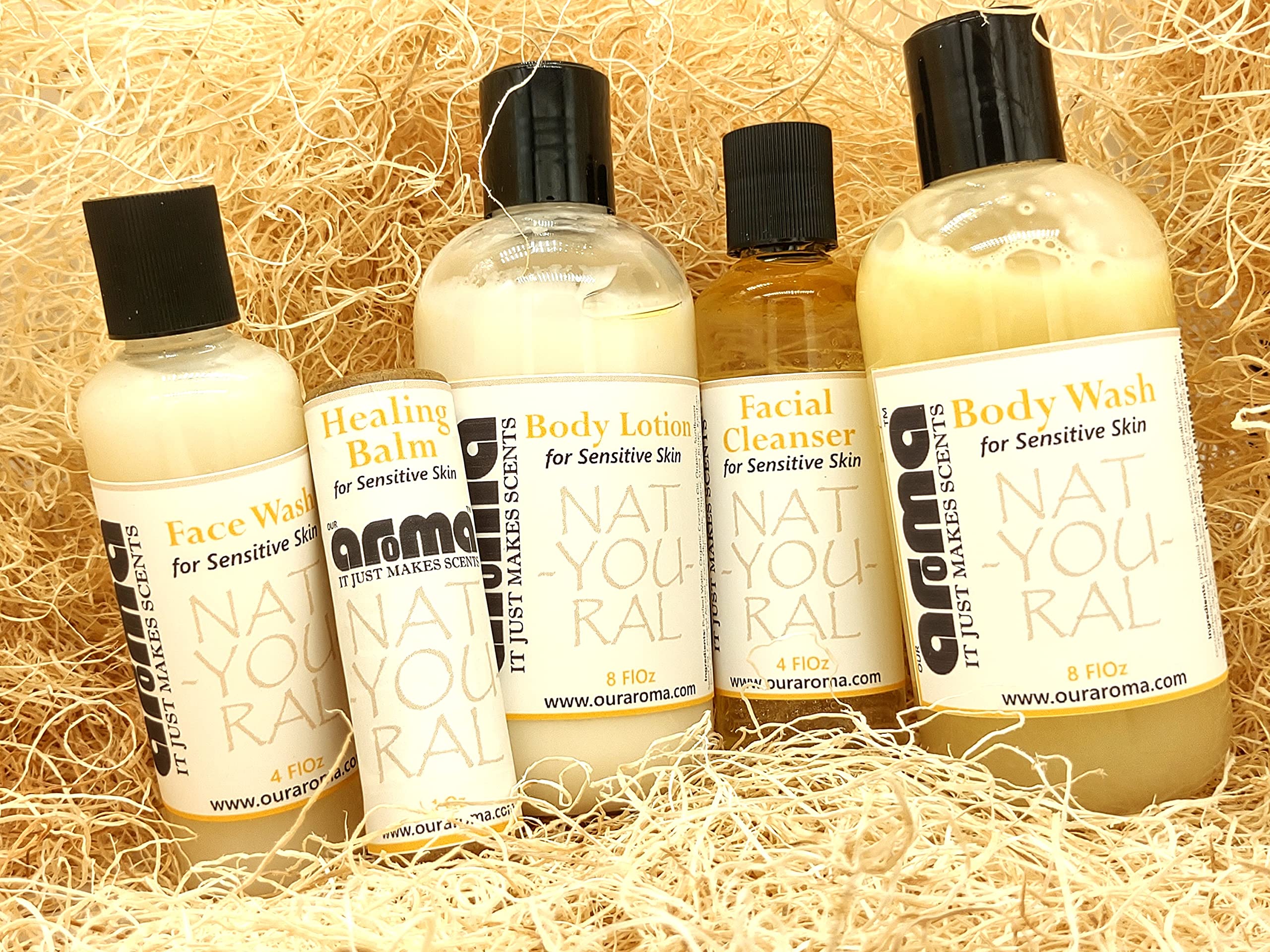 NAT-YOU-RAL Collection Gentle Face Wash for All Skin Types - 4 Fl Oz | Daily Cleansing & Makeup Removal | Perfect for Sensitive, Dry & Oily Skin