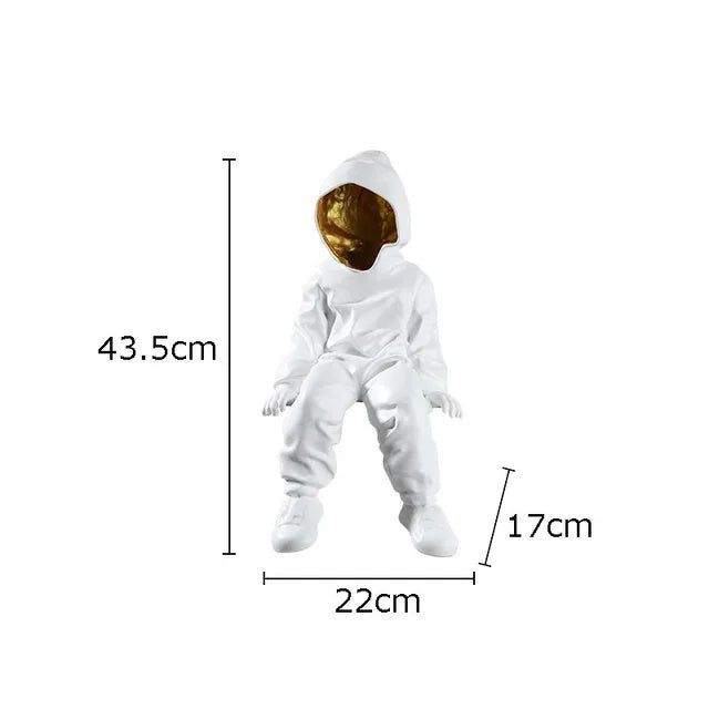 Authentic Astronaut Figurine for Kitchen Decor - Perfect Gift for Space Enthusiasts & Sci-Fi Lovers | Ideal for Home, Office, or Themed Parties