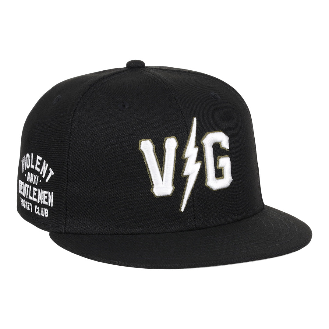 VG x Ebbets Bolt Classic Fitted Baseball Caps for Men - Vintage Style Adjustable Snapback Hats - Perfect for Sports, Casual Wear & Street Fashion