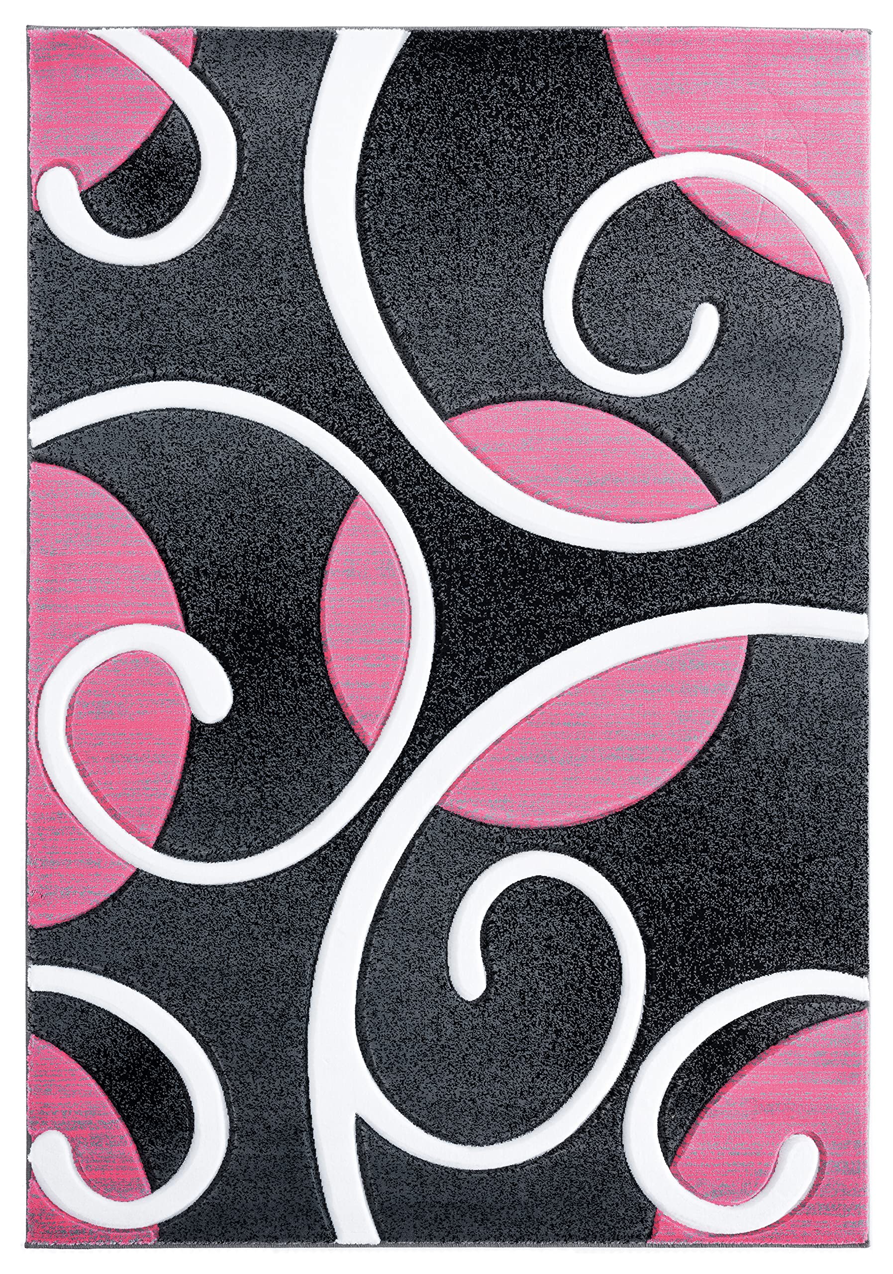 United Weavers of America Bristol Riley Pink Area Rug 5'3