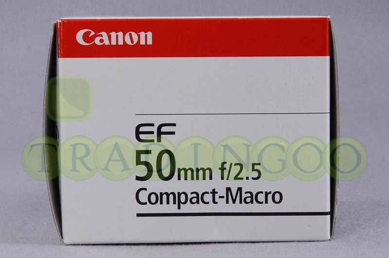 Canon EF 50mm f/2.5 Macro Autofocus Lens for DSLR Cameras - Perfect for Portrait, Product & Close-Up Photography