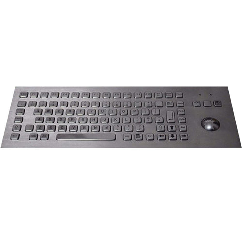 KBS PC F400 Top Mounting Stainless Steel Mechanical Keyboard - Durable Metal Frame for Gaming & Office Use