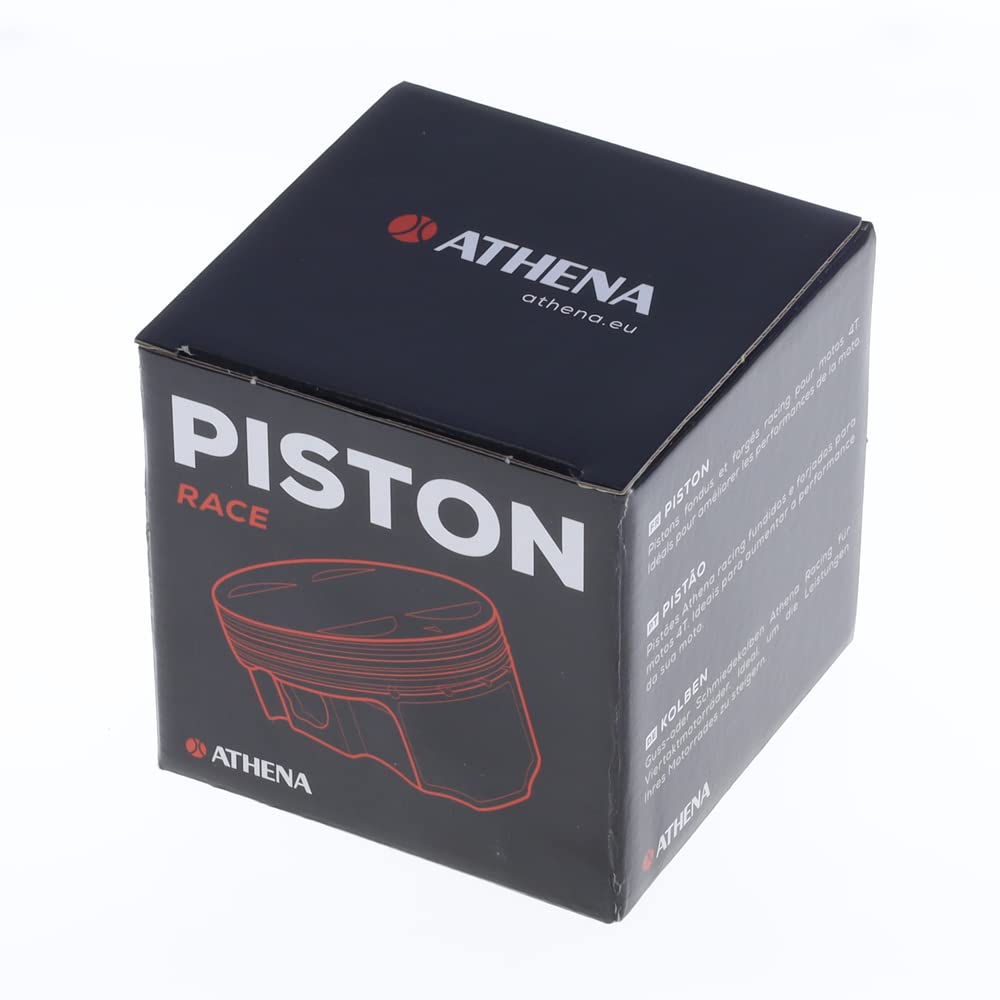 Athena S5F08300002B 83mm Big Bore Piston Kit for 290cc Engines - 12.5:1 Compression Ratio, Oversize Upgrade from 82.96mm | High-Performance Engine Rebuild & Motorcycle Racing Parts