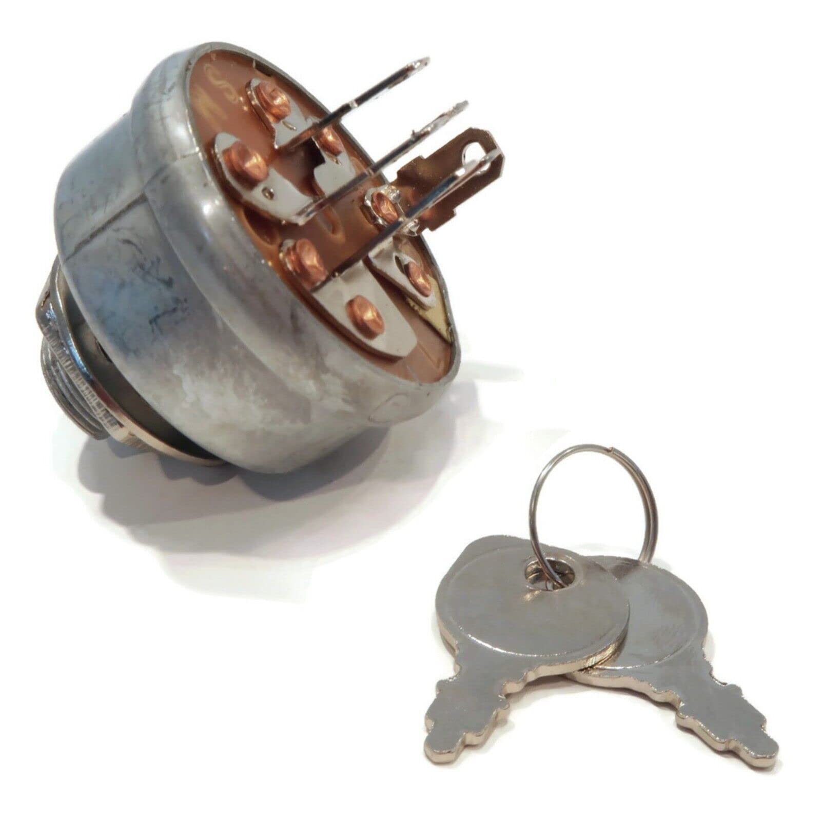 Briggs & Stratton 350447 Key Switch Replacement - Compatible with Models 350447-1153-A1, 350447-1154-A1, 350447-1155-A1 - Perfect for Lawn Mowers, Generators & Small Engines