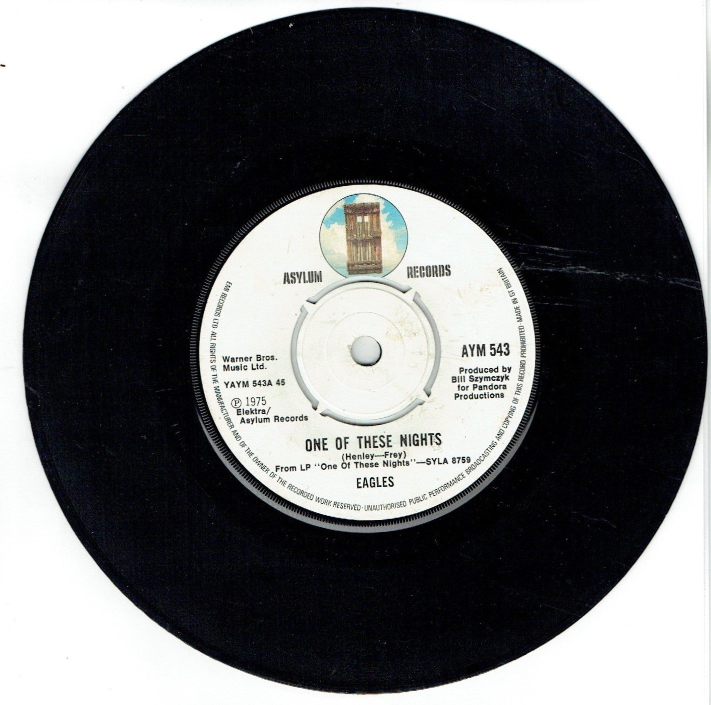 One Of These Nights / Visions 7-Inch Vinyl Record - Limited Edition Classic Rock Collectible for Music Lovers & Audiophiles - Perfect for Home Listening, DJ Sets & Vinyl Collections