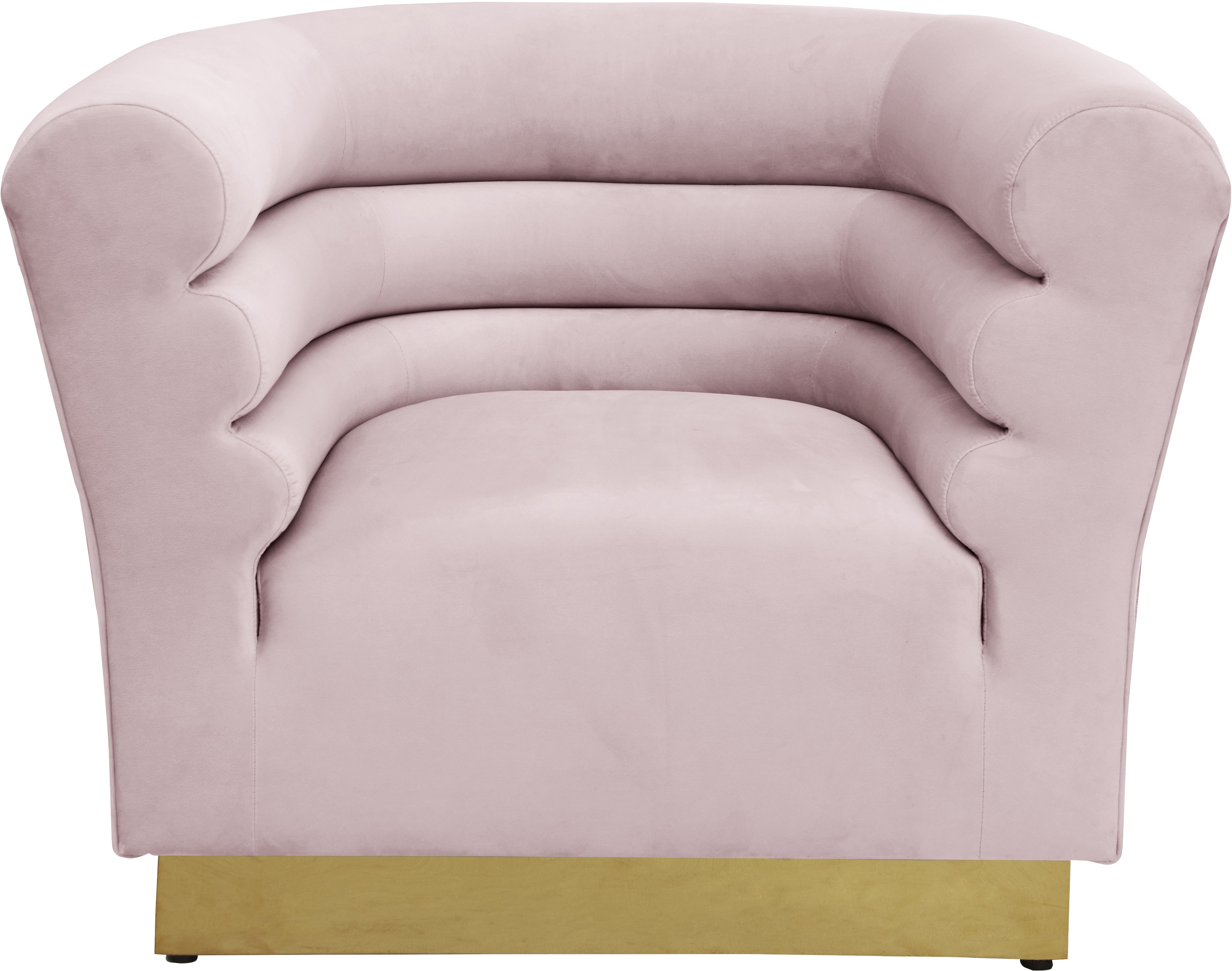 Bellini Velvet Chair - Modern Accent Armchair for Living Room, Bedroom & Office - Plush Upholstered Lounge Chair with Sturdy Metal Legs - Perfect for Home Decor, Reading Nook or Cozy Corner