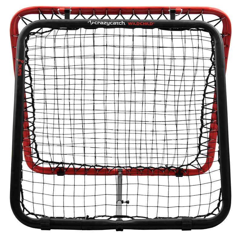 Crazy Catch Wild Child 2.0 Rebounder Net - Portable Outdoor Sports Training Equipment for Kids & Adults - Perfect for Soccer, Tennis, Baseball Practice in Backyard, Park or Beach
