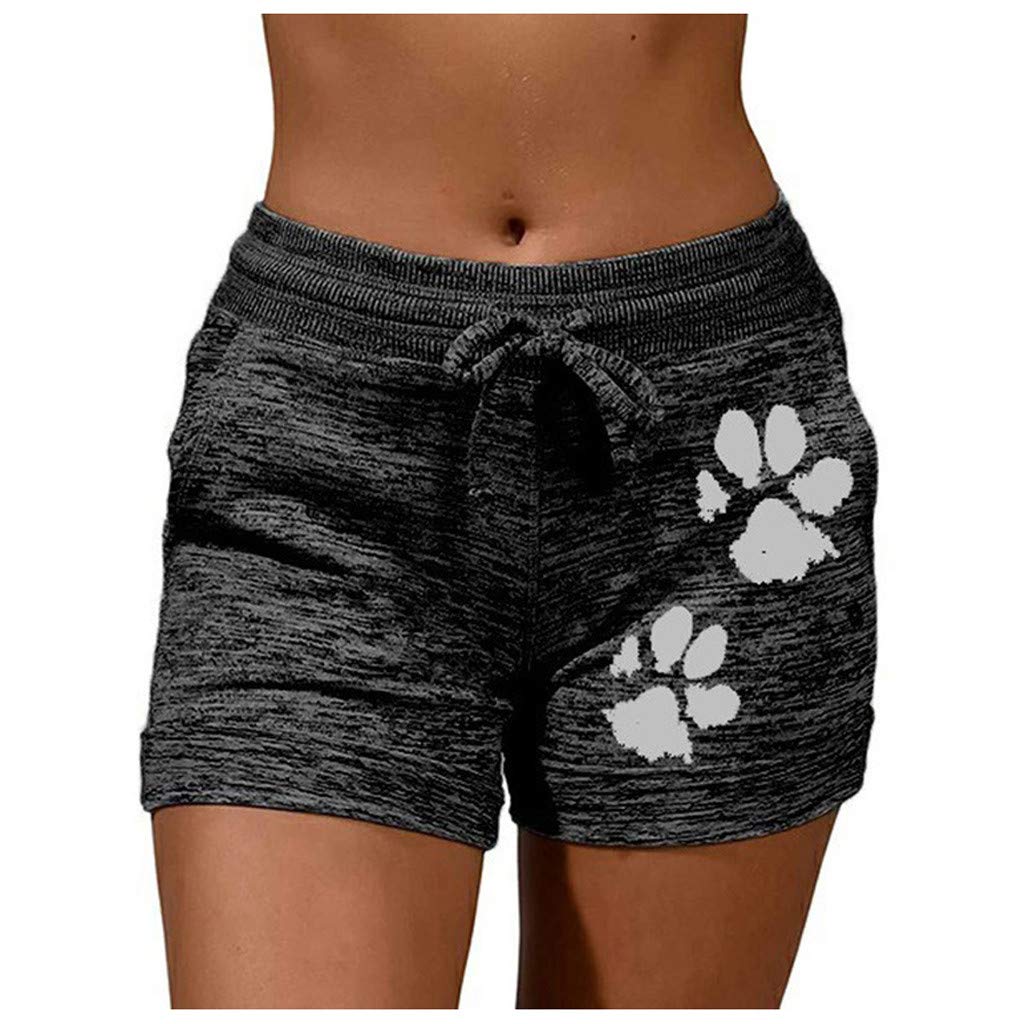 Women's Workout Lounge Shorts - Athletic Running Jogging Cotton Sweat Shorts for Casual Summer Wear | Gym, Yoga, Home & Outdoor Activities