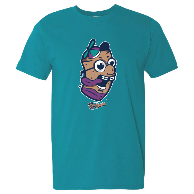 Cork Dorks Big Dork Teal T-Shirt - Funny Graphic Tee for Wine Lovers | Perfect for Wine Tasting Parties & Casual Wear