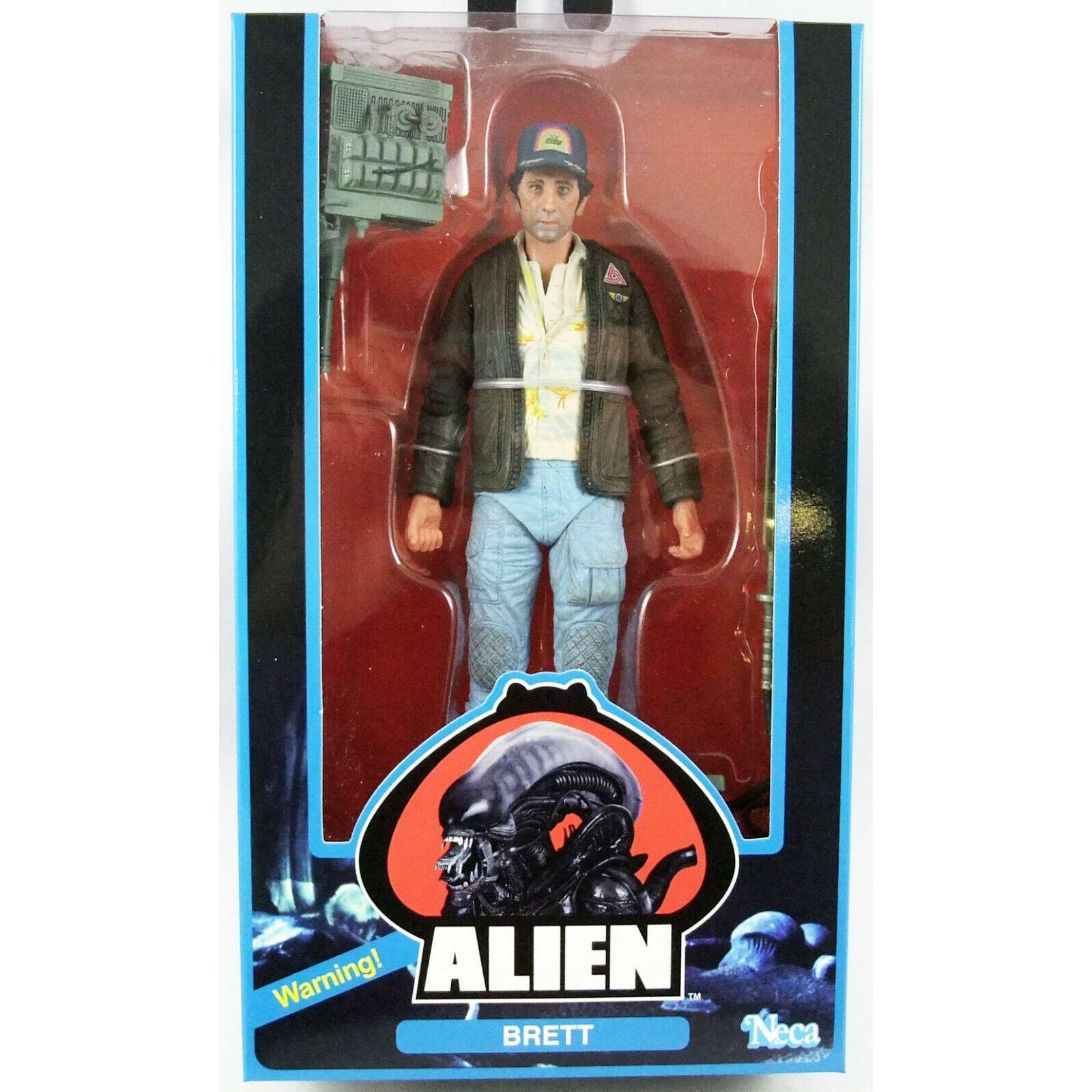NECA ALIEN 40th Anniversary Brett Action Figure - Collectible Movie Memorabilia for Sci-Fi Fans & Display