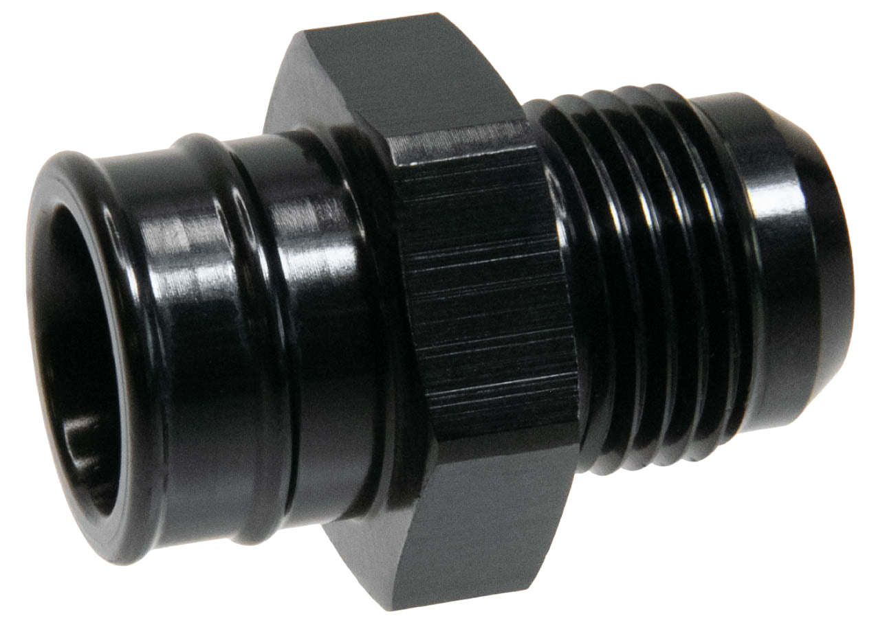 8 AN Push-in Fitting for GM LS Valve Cover Grommet - High Performance Fuel/Oil Line Connector for LS Engine Upgrades & Custom Builds