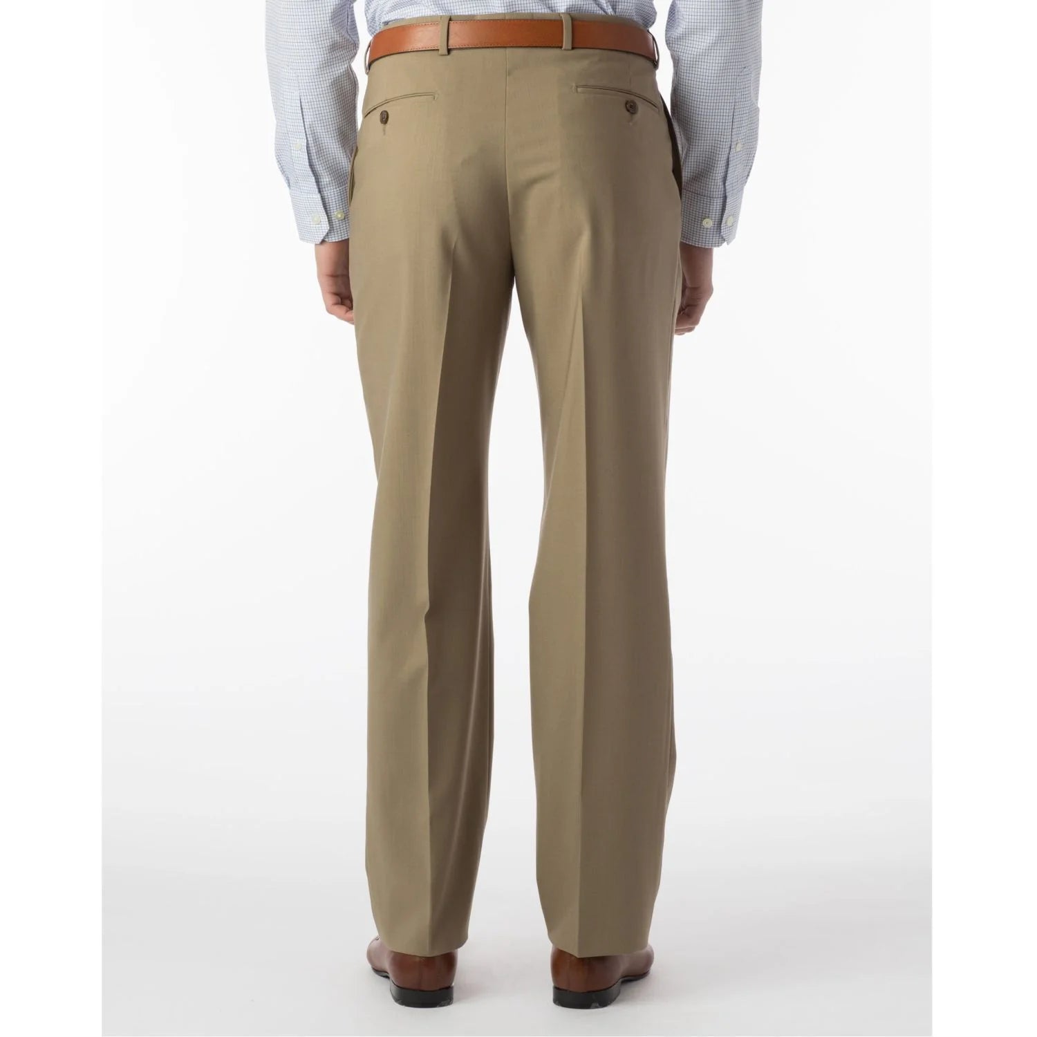 Allen Oniel Khaki Travel Twill Dress Pants for Men - Comfortable Business Casual & Office Wear - Perfect for Work, Travel & Formal Occasions