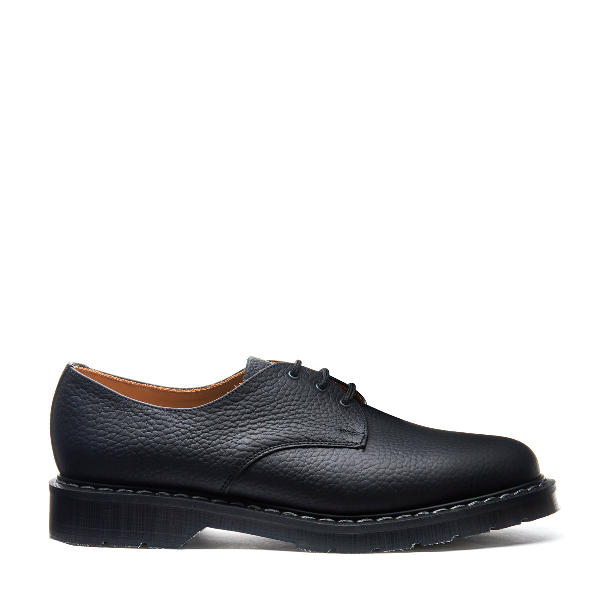 Premium Black Greasy Grain Gibson Shoes for Men - Stylish & Durable Leather Boots for Casual Wear, Work & Outdoor Adventures