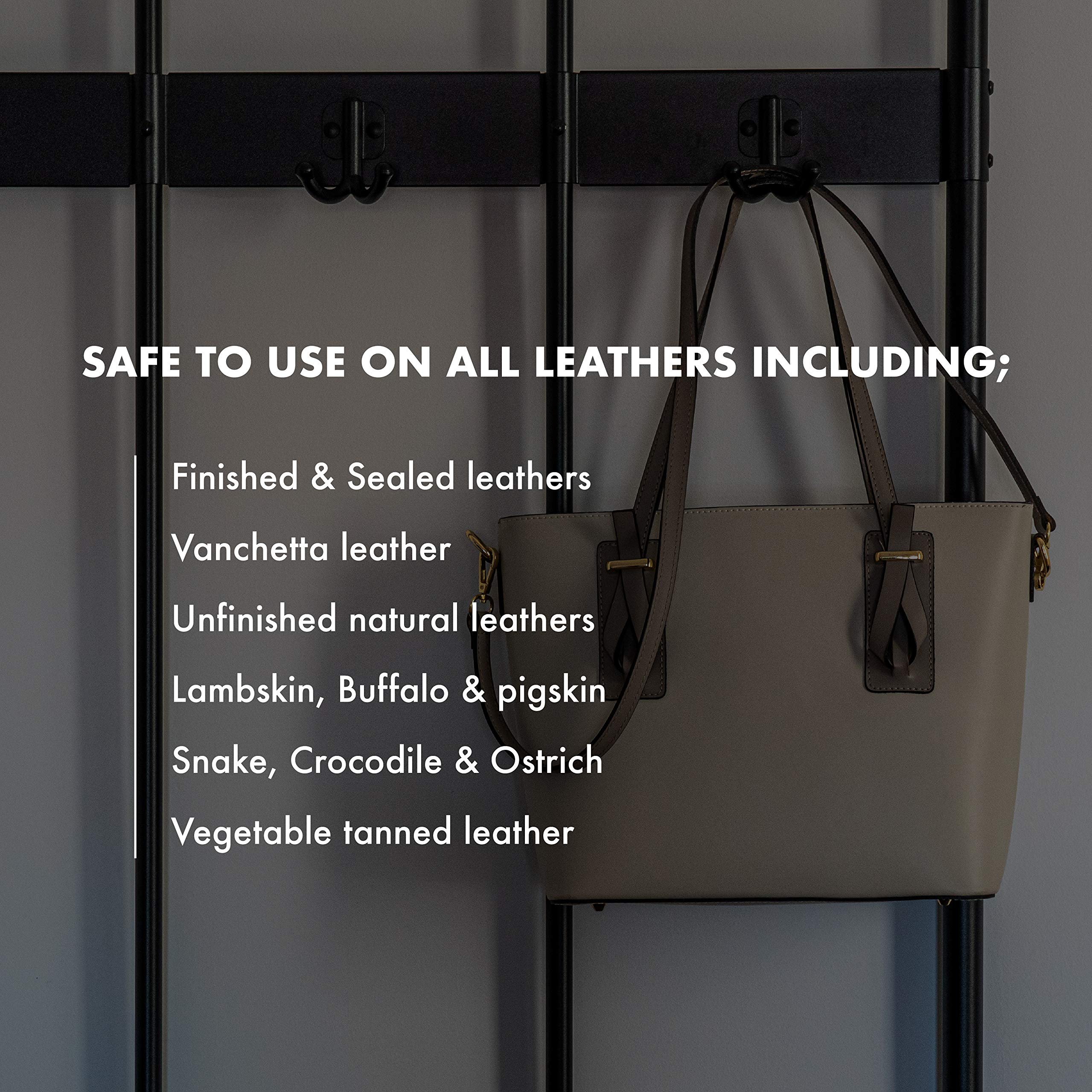 Premium Leather Handbag Care Kit - Gentle Cleaner & Protective Conditioner for Luxury Bags | Perfect for Daily Maintenance & Long-Term Preservation of Designer Purses
