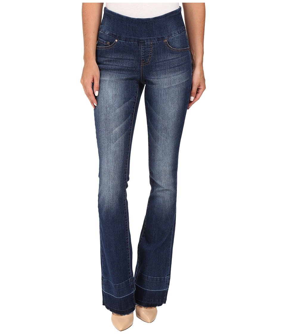 Jag Jeans Women's Ella High Waisted Stretch Flare Jeans - Comfortable Pull On Denim Pants for Casual Wear & Office Outfits