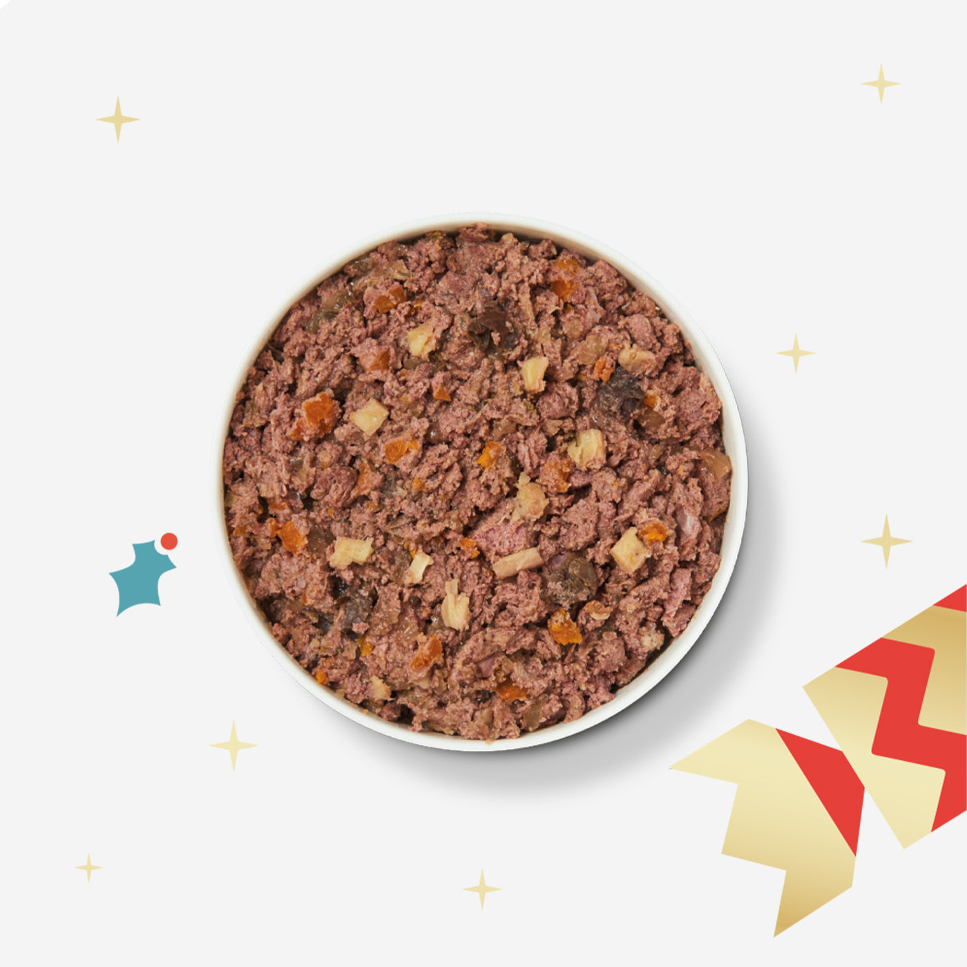Lily's Kitchen Christmas Three Bird Feast for Dogs 400g - Premium Holiday Dog Food with Turkey, Duck & Chicken - Perfect for Festive Meals & Special Occasions