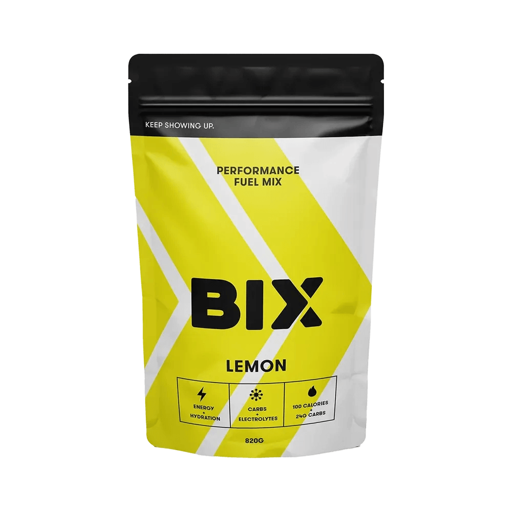 BIX Performance Fuel Mix 820g - Lemon Flavored Energy Powder for Athletes & Fitness Enthusiasts | Pre-Workout & Endurance Booster | Gym, Running & Cycling Supplement