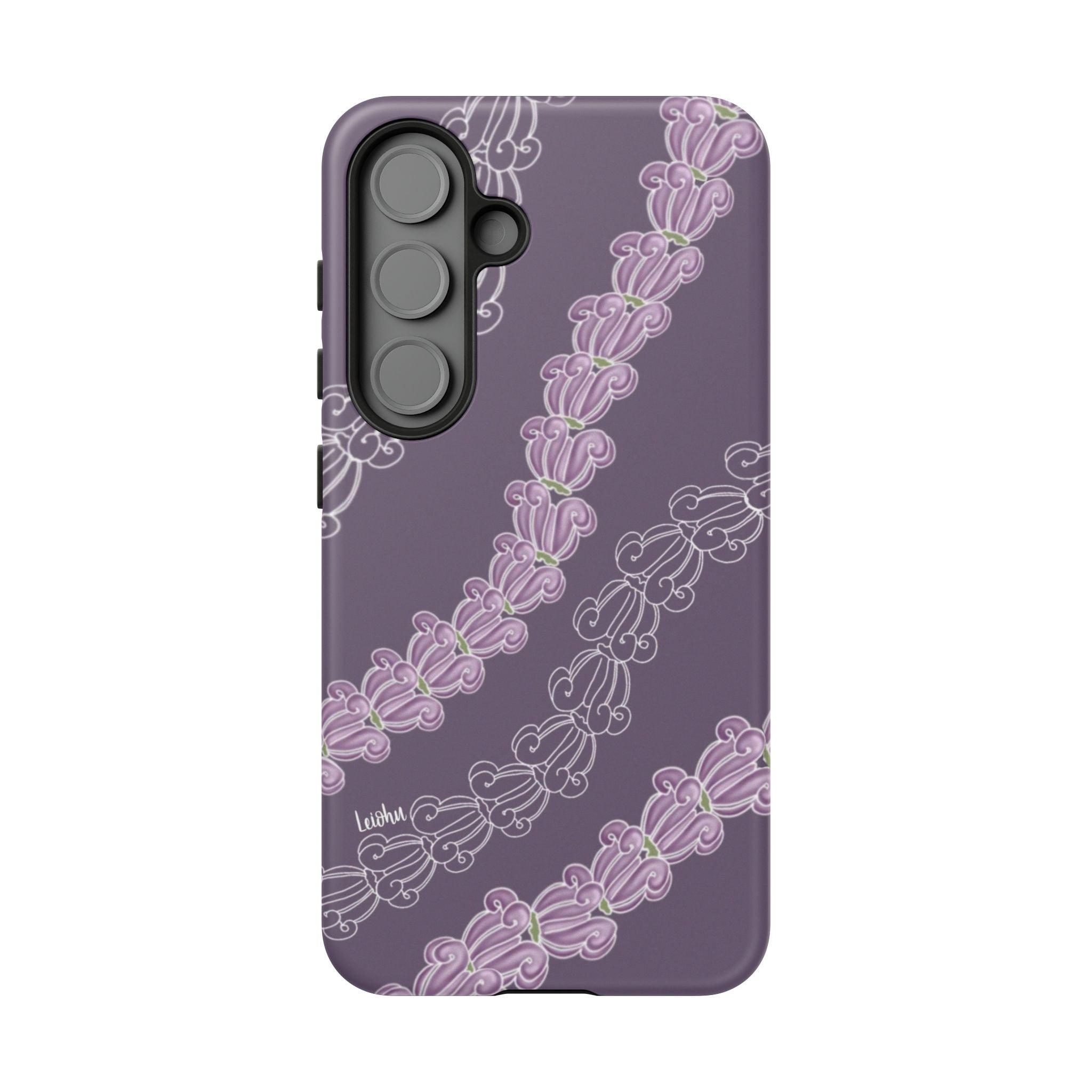 Samsung Galaxy Phone Case with Crown Lei Design - Durable Protective Cover for Samsung Galaxy Series | Perfect for Hawaiian Parties, Luaus, and Tropical Themed Events