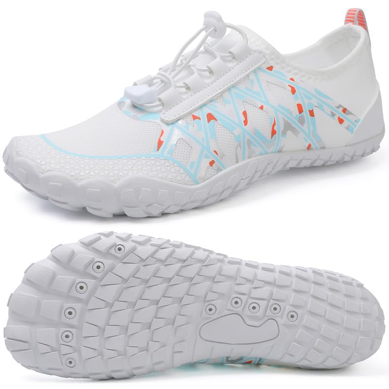 Best Water Shoes for Men & Women - Quick Dry Aqua Shoes for Beach, Pool, Swimming, Boating, Fishing, Diving, Yoga & Water Aerobics | Barefoot Comfort & Performance