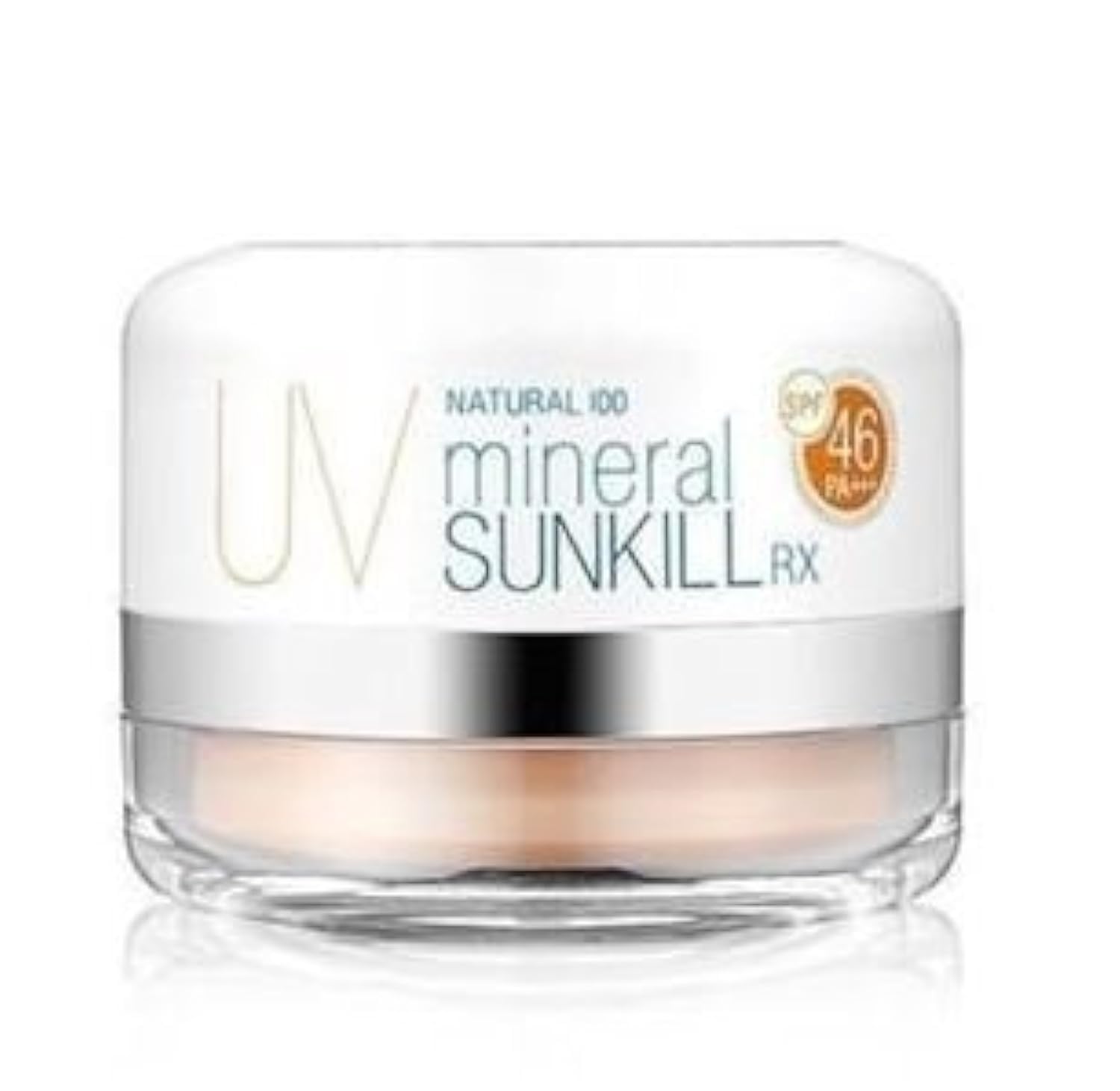 Catrin Natural 100 Mineral Sunkill RX SPF 46 Face Powder | 12g Matte Mineral Sunscreen & Makeup Setting Powder for Daily Sun Protection & Oil Control | Perfect for Outdoor Activities, Beach Days & Summer Makeup