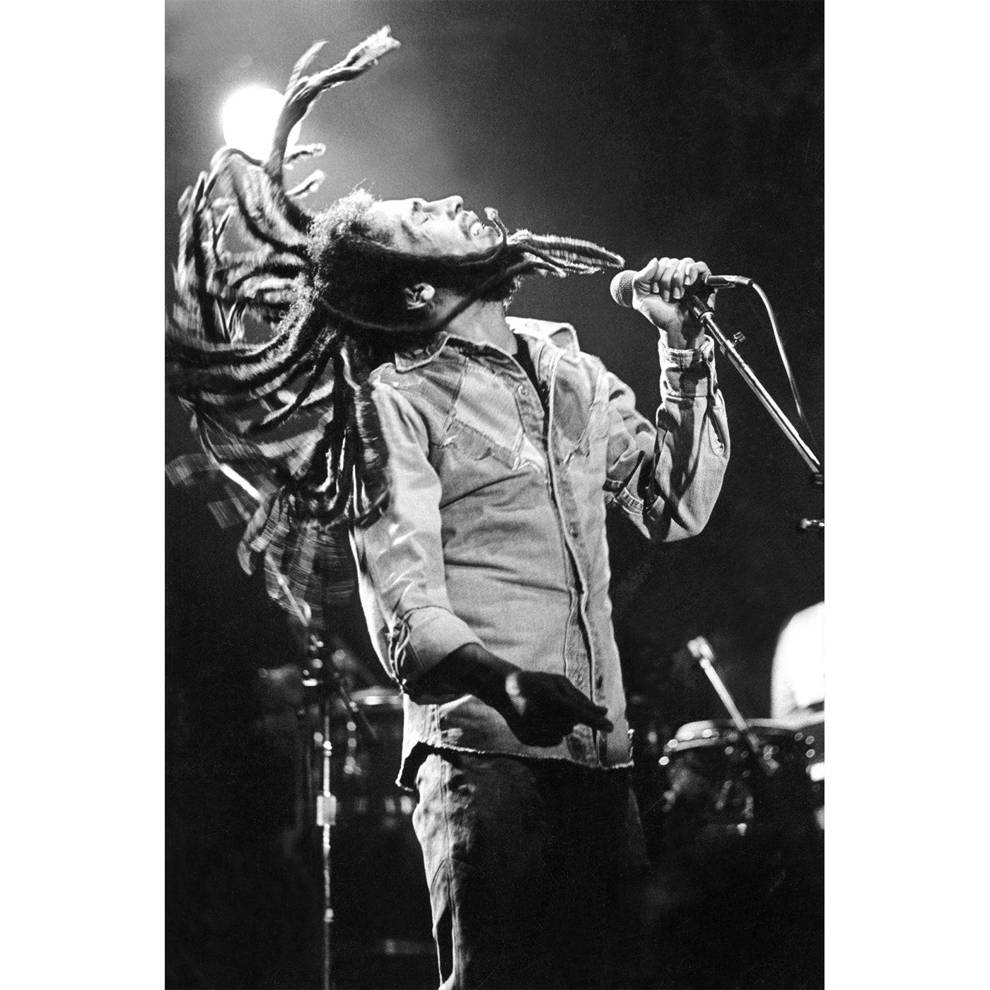 Bob Marley Poster - High Quality Wall Art Print for Reggae Music Fans - Perfect for Home, Office & Music Room Decor