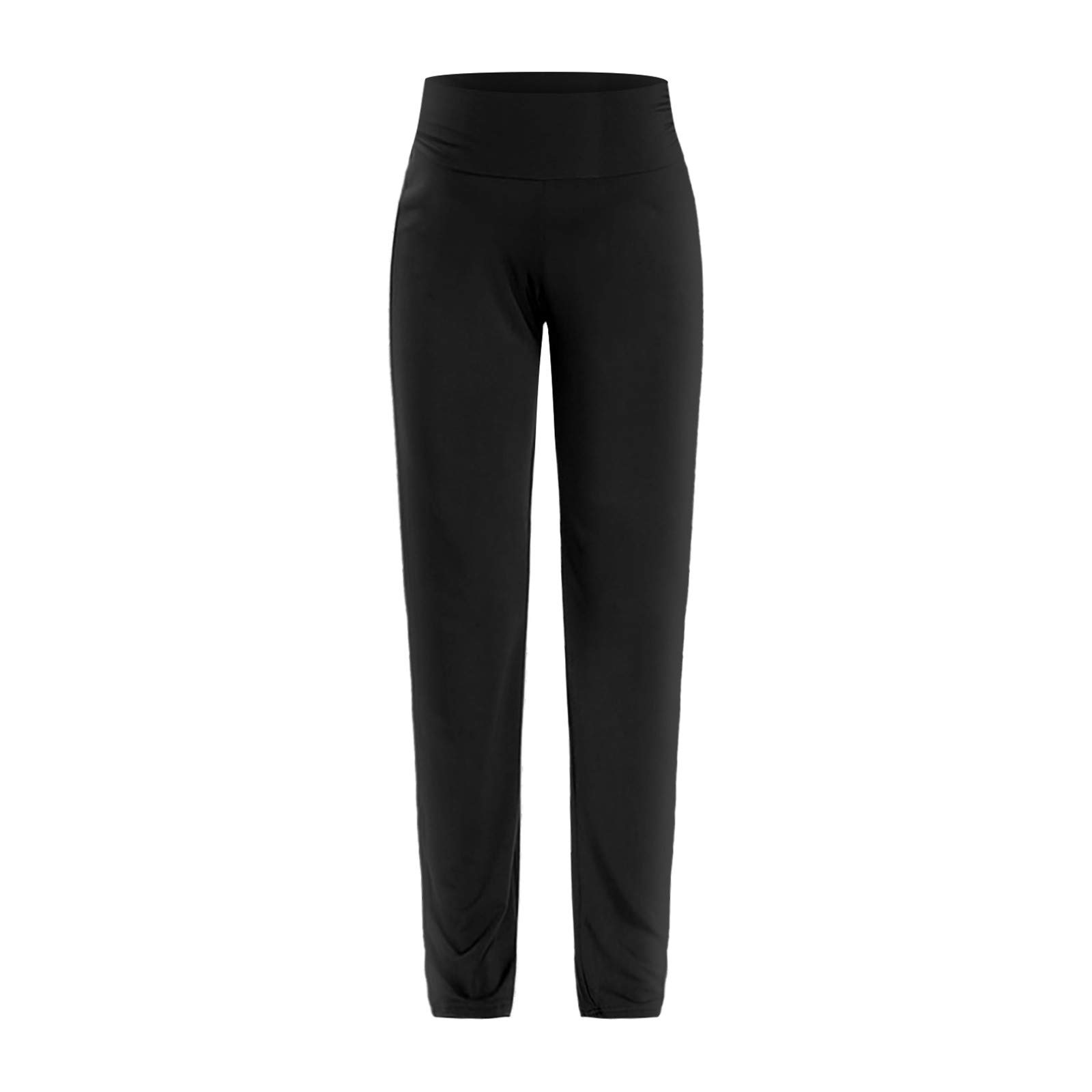 MIVAMIYA Women's Stretchy Maternity Palazzo Pants - Soft Wide Leg Pregnancy Lounge Pants with Elastic Waistband for Comfort - Perfect for Casual Wear, Yoga, and Relaxing at Home
