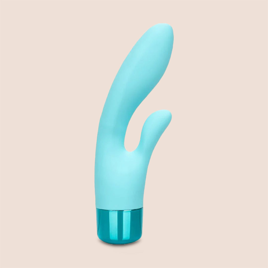 Eden™ Lover Compact Silicone Rabbit Vibrator - Rechargeable Waterproof G-Spot & Clitoral Stimulator for Women - Perfect for Solo Play & Couples Use