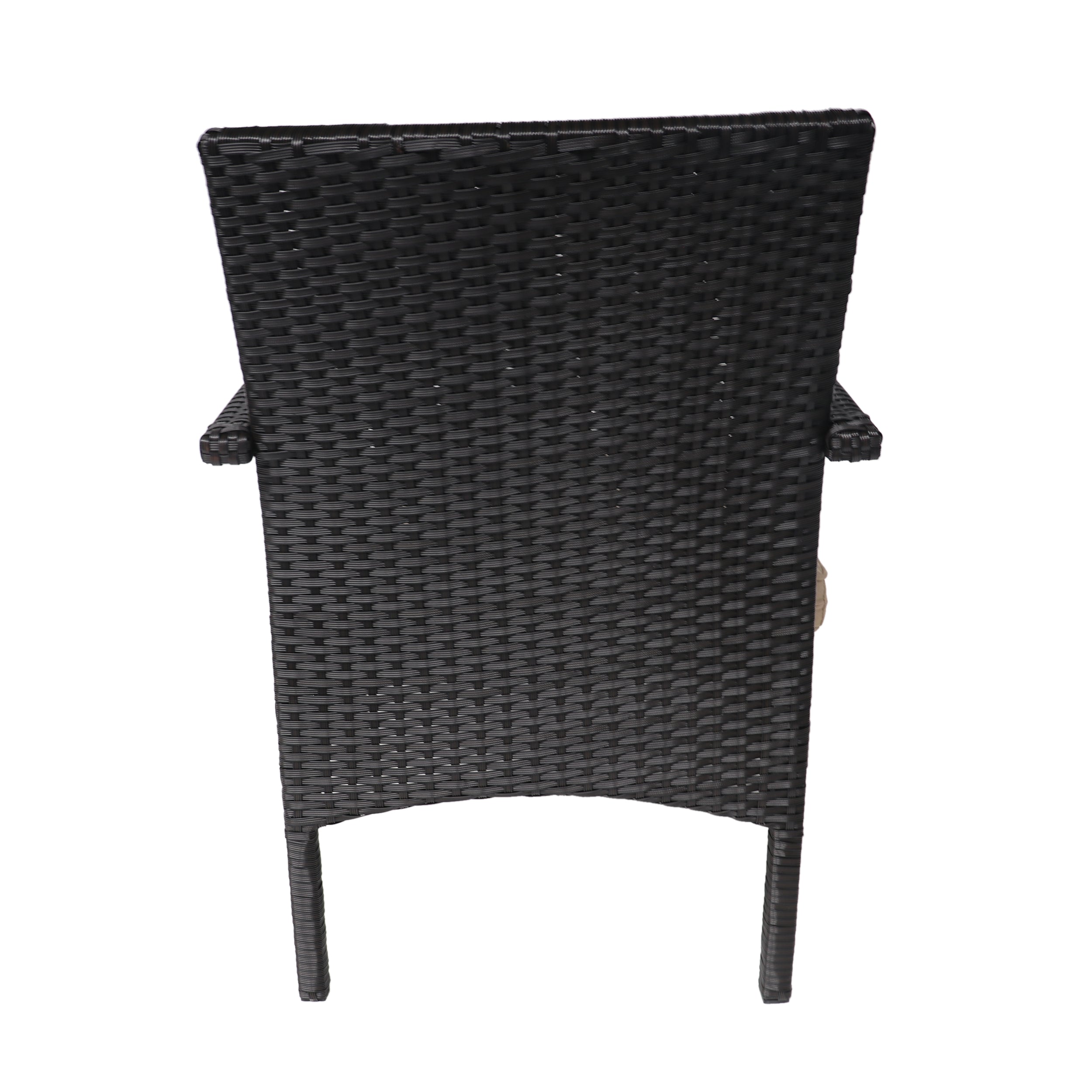 Cordoba KD Wicker Chair - Handwoven Rattan Outdoor Patio Furniture for Garden, Poolside & Balcony - Weather-Resistant & Stylish Lounge Seating
