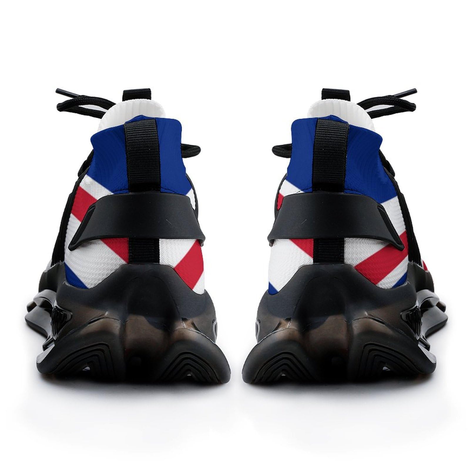 British Flag Men's Running Shoes - Lightweight Athletic Sneakers for Gym, Hiking & Casual Wear | Breathable Sport Shoes for Jogging, Workouts & Outdoor Activities