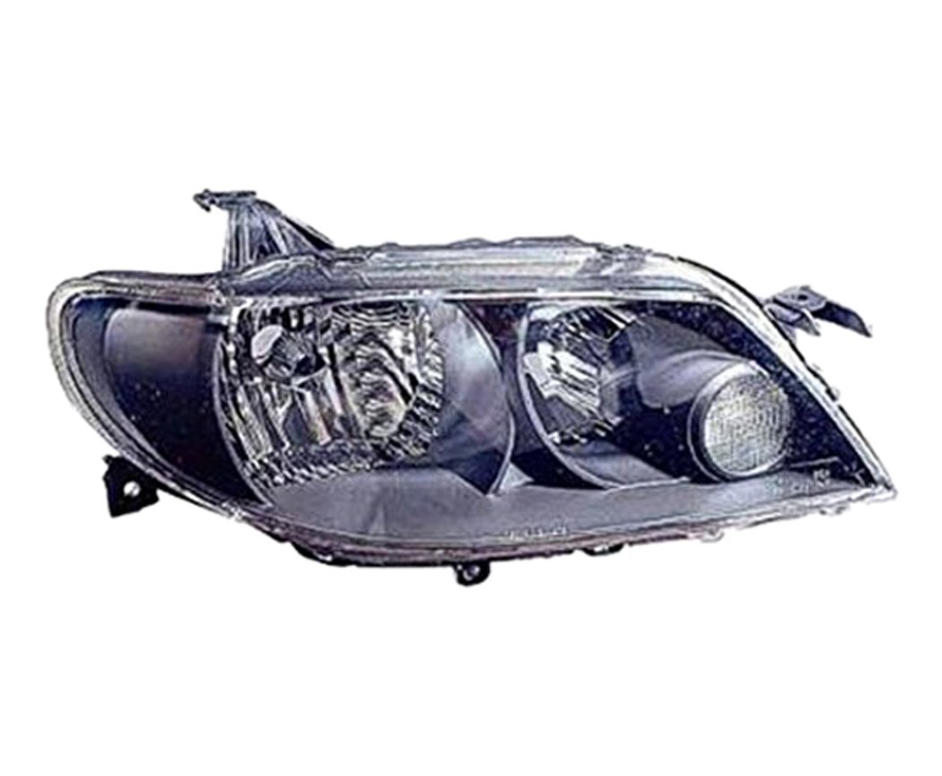 OE Replacement Mazda Protege Passenger Side Headlight Assembly Composite - MA2503130 | Direct Fit for 1999-2003 Models | Durable & Weather-Resistant for Night Driving & Fog Conditions