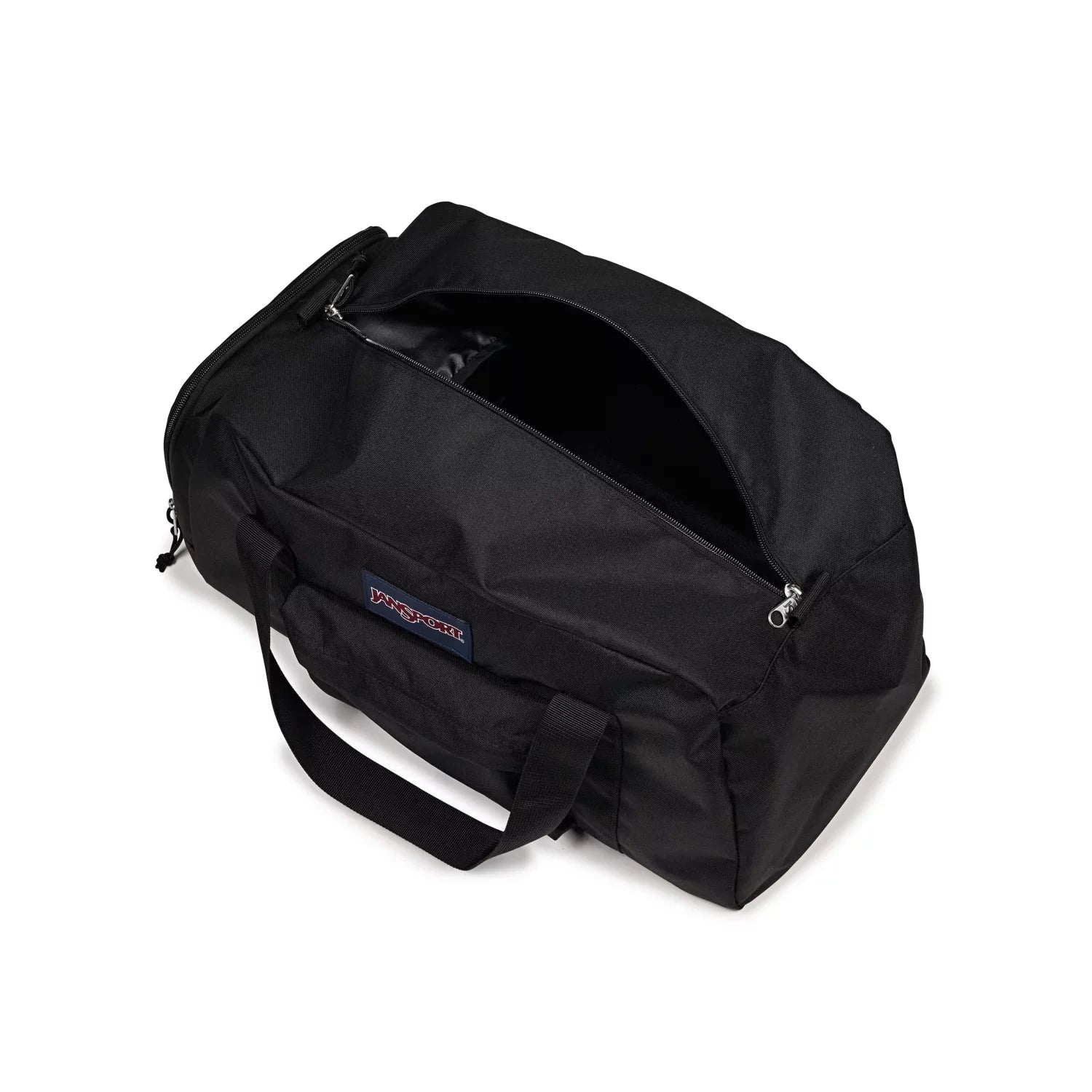 JanSport Weekender Medium Duffel Bag - Black | Durable Travel Duffel for Gym, Weekend Trips & Outdoor Adventures